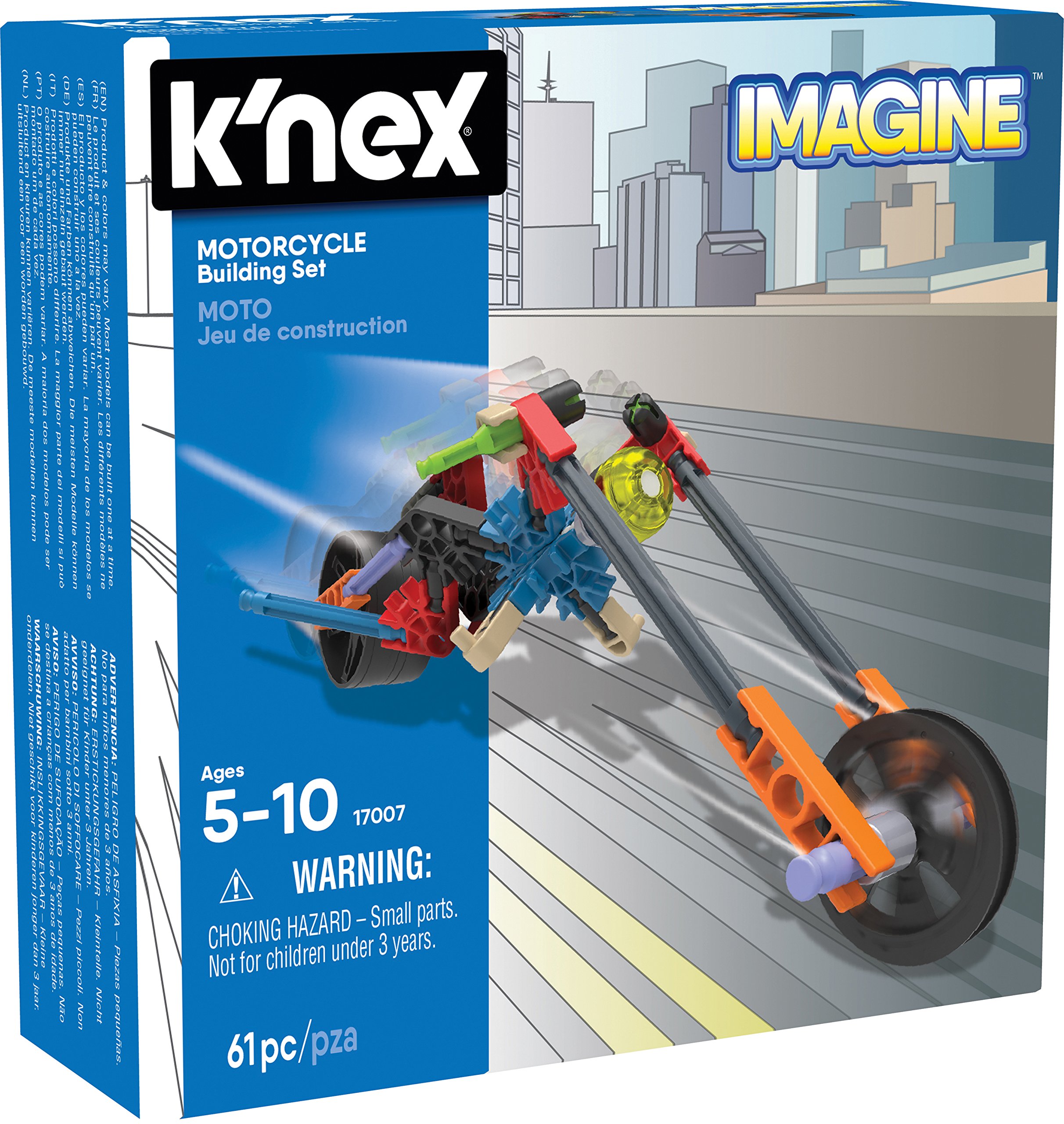 K'nex 17008 Motorcycle Yapım Seti, 61 Parça : Amazon.com.tr: Oyuncak